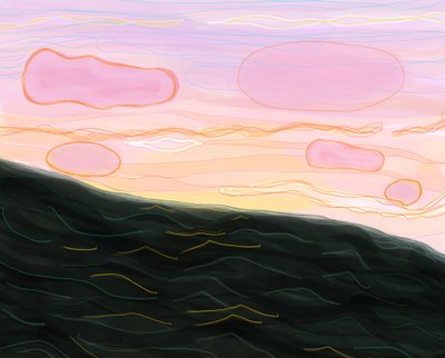 Oceano al tramonto da Evan Sklar