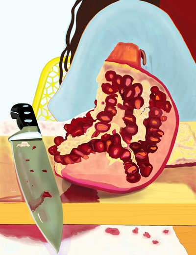 Melograno, Brooklyn (arte digitale) da Evan Sklar