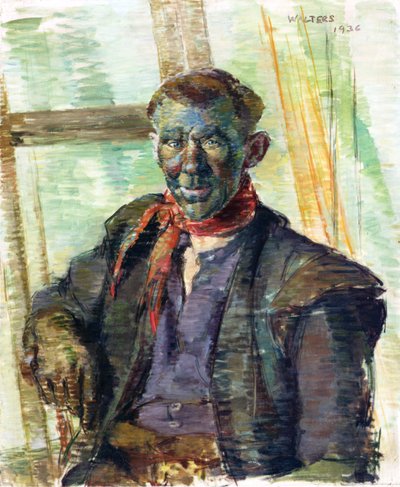 Un minatore gallese da Evan Walters