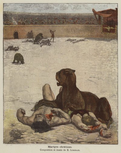 Martiri cristiani da Evariste Vital Luminais