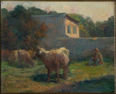 Mucche al Pascolo da Evaristo Cappelli
