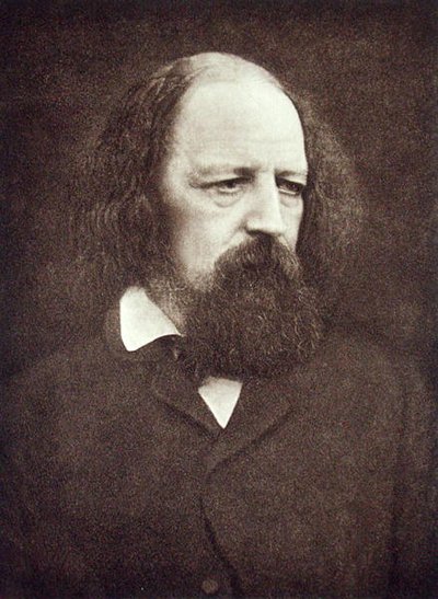 Ritratto di Alfred, Lord Tennyson (1809-92), c.1889-91 da Eveleen Myers