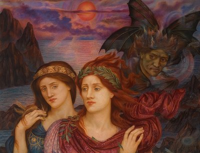 La visione. 1914 da Evelyn De Morgan