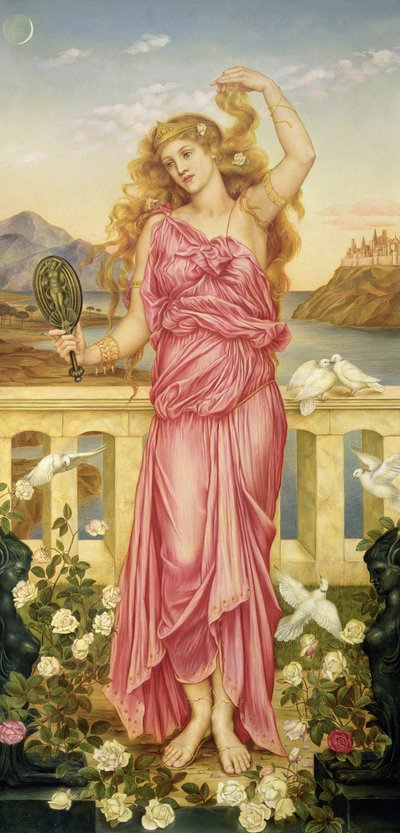Elena di Troia, 1898 da Evelyn De Morgan