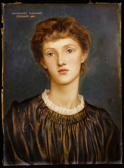 Ritratto di Margaret Rawlins, 1883 da Evelyn De Morgan
