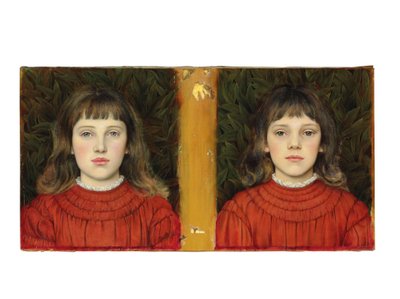 Ritratti di Alice Mildred e Winifred Julia Spencer Stanhope, 1884 da Evelyn De Morgan