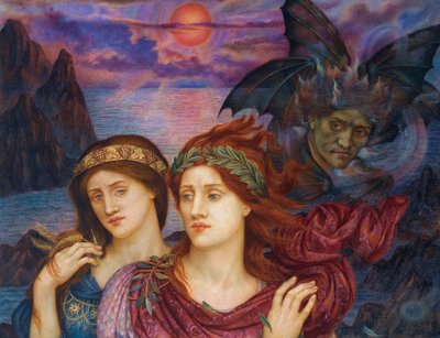 Il Visione da Evelyn De Morgan