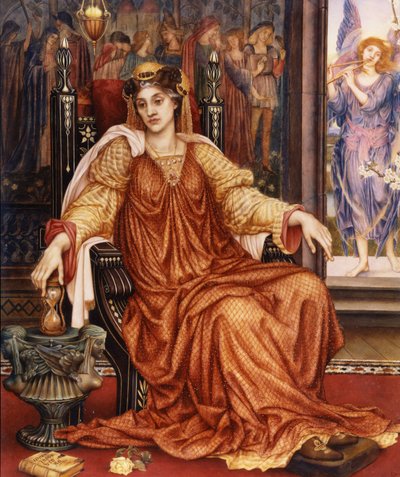 La clessidra, 1904 da Evelyn De Morgan