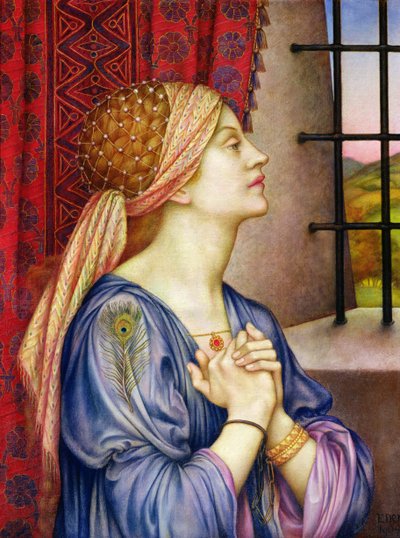 Il prigioniero, 1907-08 da Evelyn De Morgan