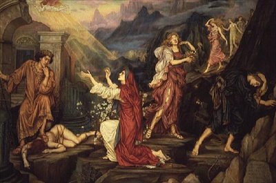 La valle delle ombre da Evelyn De Morgan