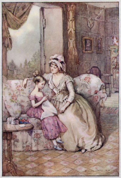 Illustrazione per Cranford di Mrs Gaskell da Evelyn Paul