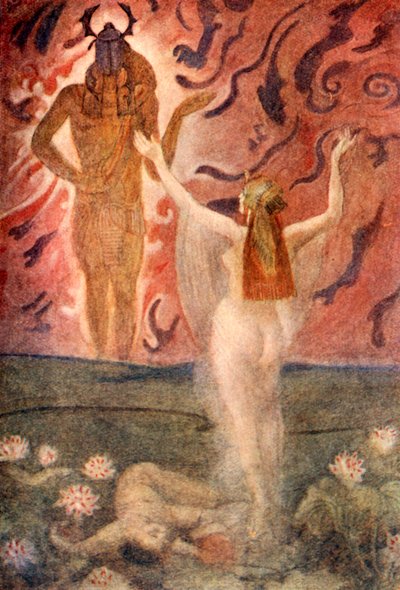 Iside e Ra, 1915 da Evelyn Paul