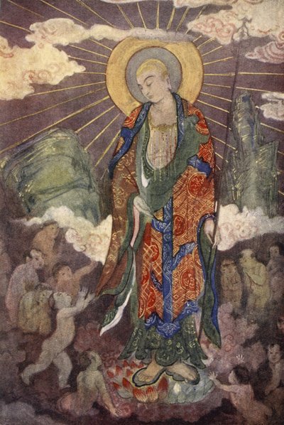 Jizo, il dio dei bambini, illustrazione da 
