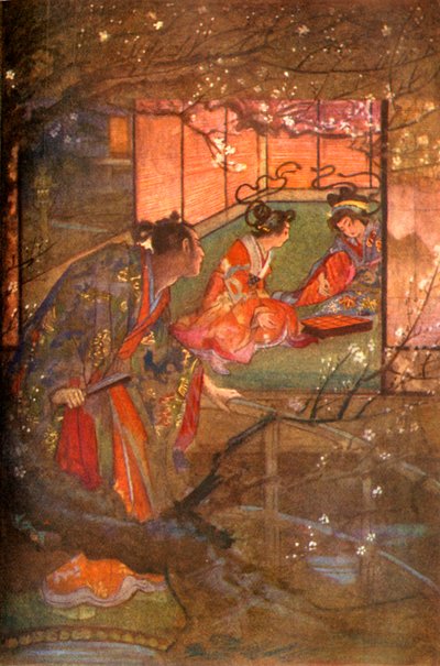 Kato Sayemon nel suo palazzo dello Shogun Ashikaga da Evelyn Paul