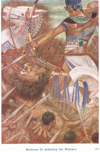 Ramses II sconfigge i Khetani da Evelyn Paul