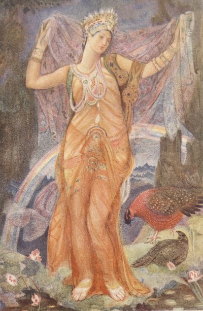 La dea madre Ishtar, illustrazione da 