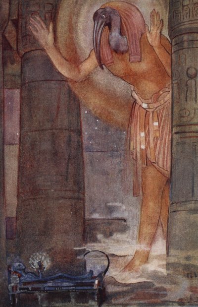 Thoth e il Capo Mago, illustrazione da 