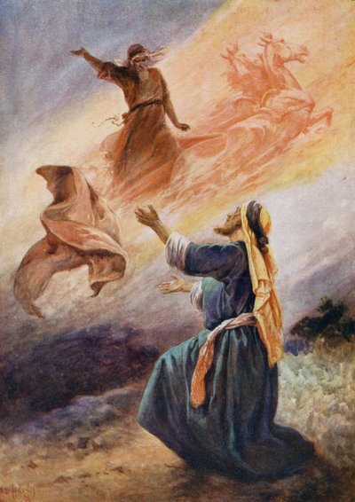 Elia che sale al cielo su un carro di fuoco da Evelyn Stuart Hardy