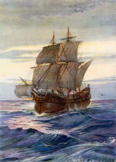 Illustrazione per i Giovani Pellegrini da Evelyn Stuart Hardy