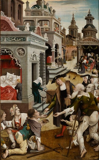 Scena della vita di San Rocco, 1517 da Everaert Orley