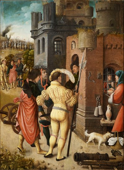 Scena della vita di San Rocco da Everaert Orley