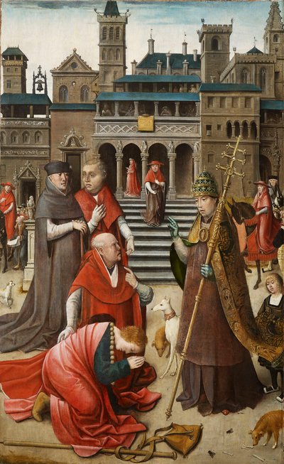 Scena della vita di San Rocco da Everaert Orley