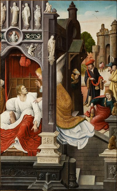 Scena della vita di San Rocco da Everaert Orley