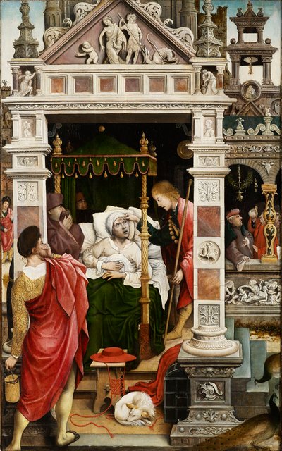 Scena della vita di San Rocco, 1517 da Everaert Orley
