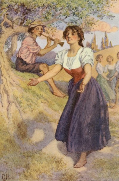 Illustrazione per A Sentimental Journey di Laurence Sterne da Everard Hopkins