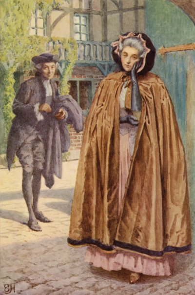 Illustrazione per A Sentimental Journey di Laurence Sterne da Everard Hopkins