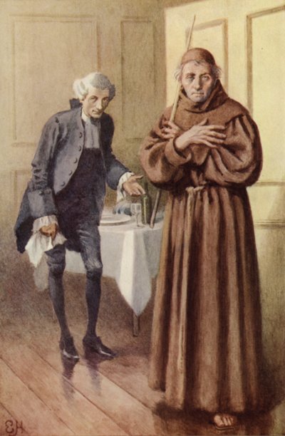 Illustrazione per A Sentimental Journey di Laurence Sterne da Everard Hopkins
