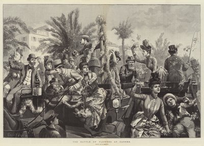 La battaglia dei fiori a Cannes da Everard Hopkins