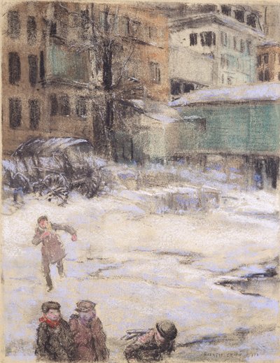Ponte del Connecticut da Everett Shinn