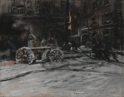 Scena di Fuoco da Everett Shinn