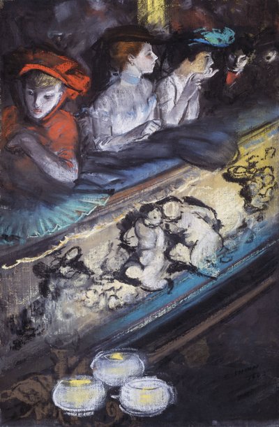 Nel palco da Everett Shinn