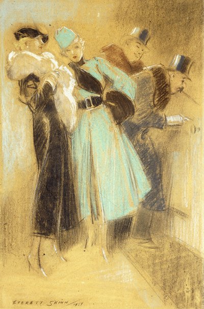 Nel peggiore dei casi, guarderemo le sue incisioni da Everett Shinn