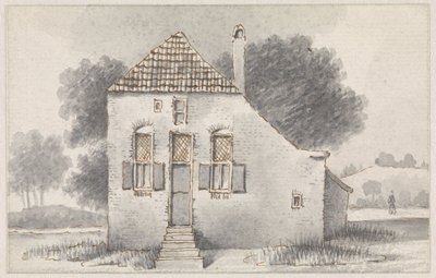 Casa a Zoelmond, nella Betuwe, vista frontale da Evert Doublet