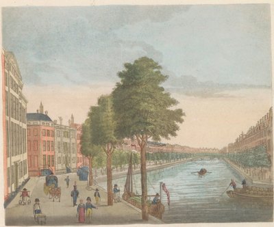 Vista sul Herengracht, ca. 1810-1813 da Evert Maaskamp