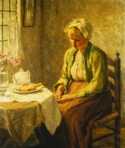 Preghiera prima del pasto da Evert Pieters