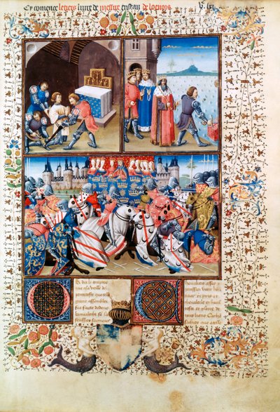 Galahad e Camelot, 1463 da Evrard d