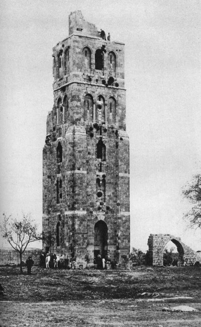 Torre dei Quaranta Martiri, Ramla, Palestina, c1930s da Ewing Galloway