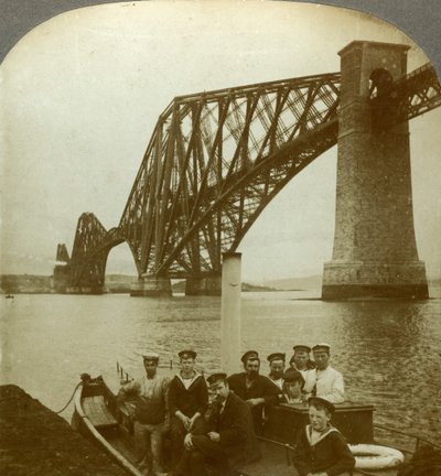 Il Ponte di Forth, Scozia da Excelsior Stereoscopic Tours