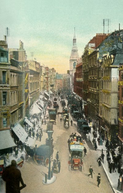 Cheapside, c1900 da Eyre and Spottiswoode