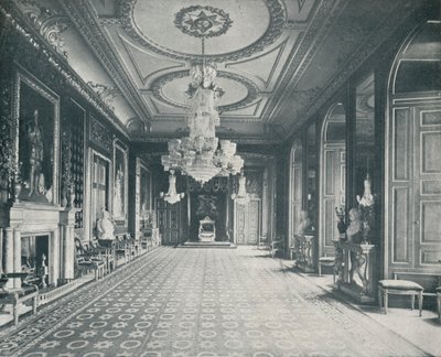 La Sala del Trono, Castello di Windsor, c1899, 1901 da Eyre and Spottiswoode