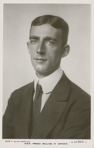 SAR Principe William di Svezia, 1913 da F.A Swaine