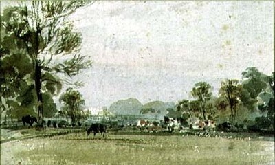 Veduta di Hyde Park, XIX secolo da F.J. Collignon