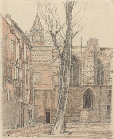 Chiostro di San Pietro, Avignone da F.L. Griggs