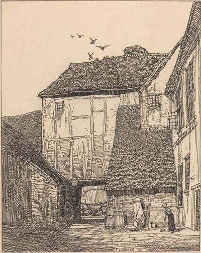 The George Inn, Beaconsfield da F.L. Griggs