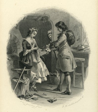Barnaby Rudge: Dolly Varden e Joe Willet da F.O.C. and McRae, C. John Darley