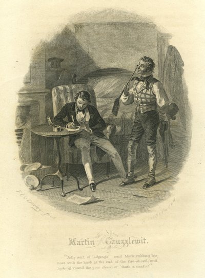 Martin Chuzzlewit: Mark Tapley e Martin Chuzzlewit da F.O.C. and McRae, C. John Darley
